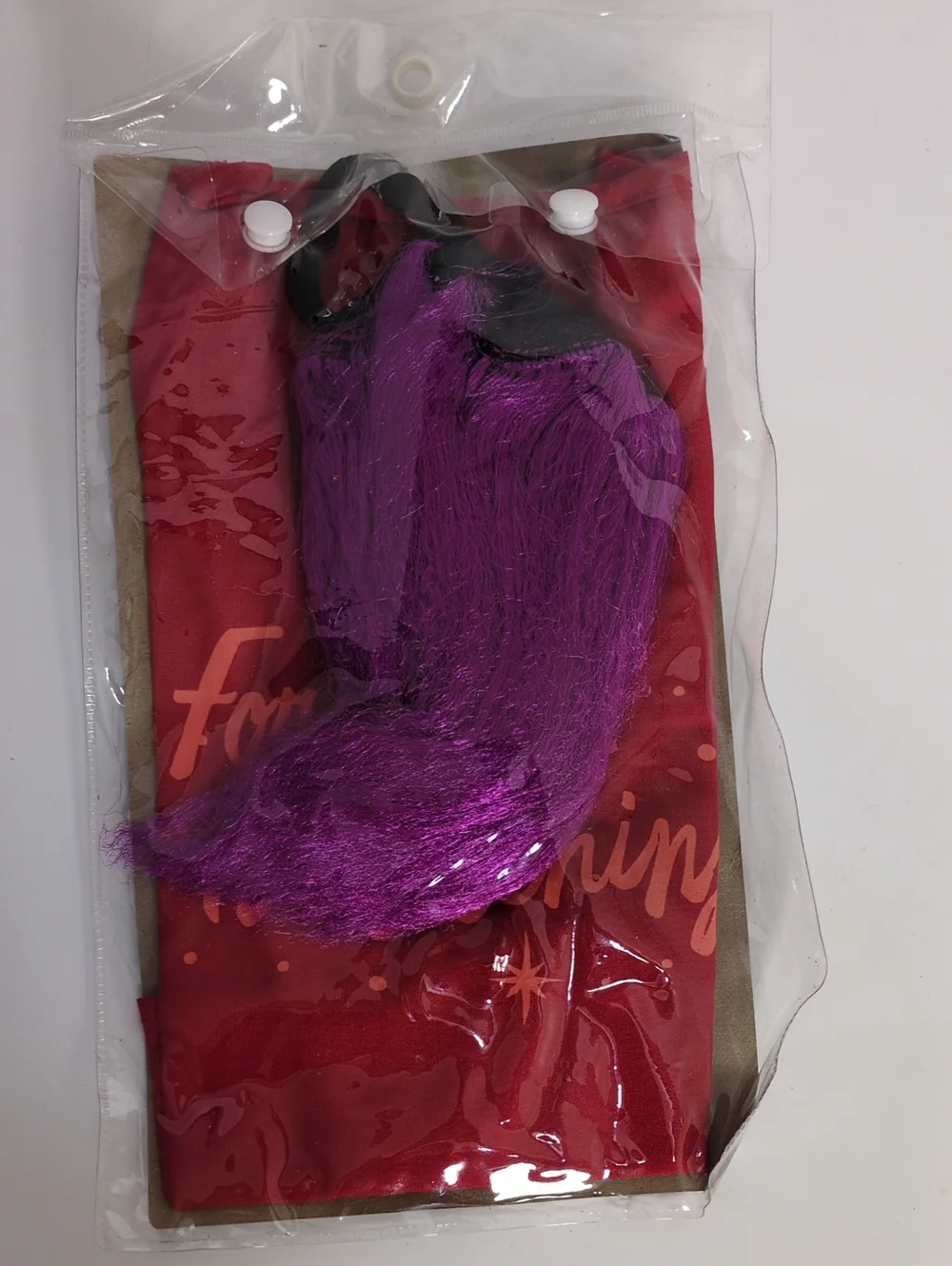 NWT Disney Hocus Pocus Mary Sanderson Pet Costume Small S Cape & Wig Dog Cat
